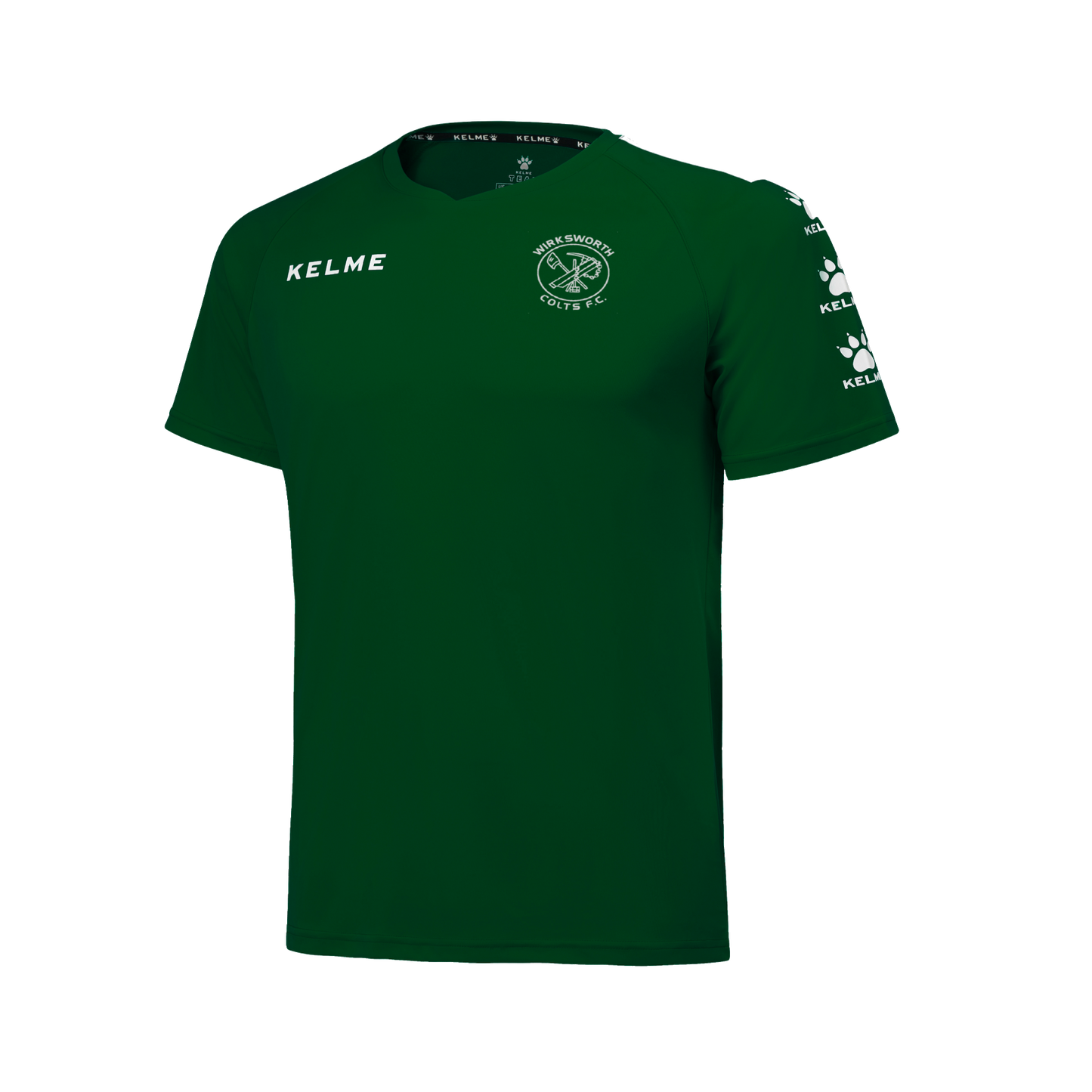 Wirksworth Colts Junior Training Shirt-Green